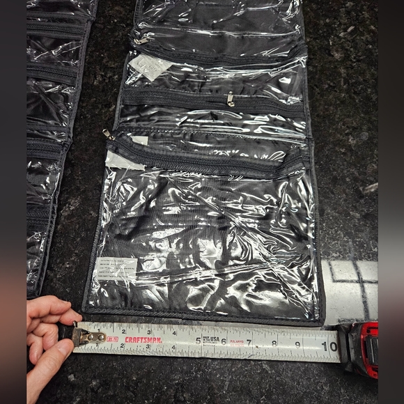 For Your Eyes Only Multi-Pocket Travel Cosmetic Makeup Travel Bags (2) - Picture 5 of 5